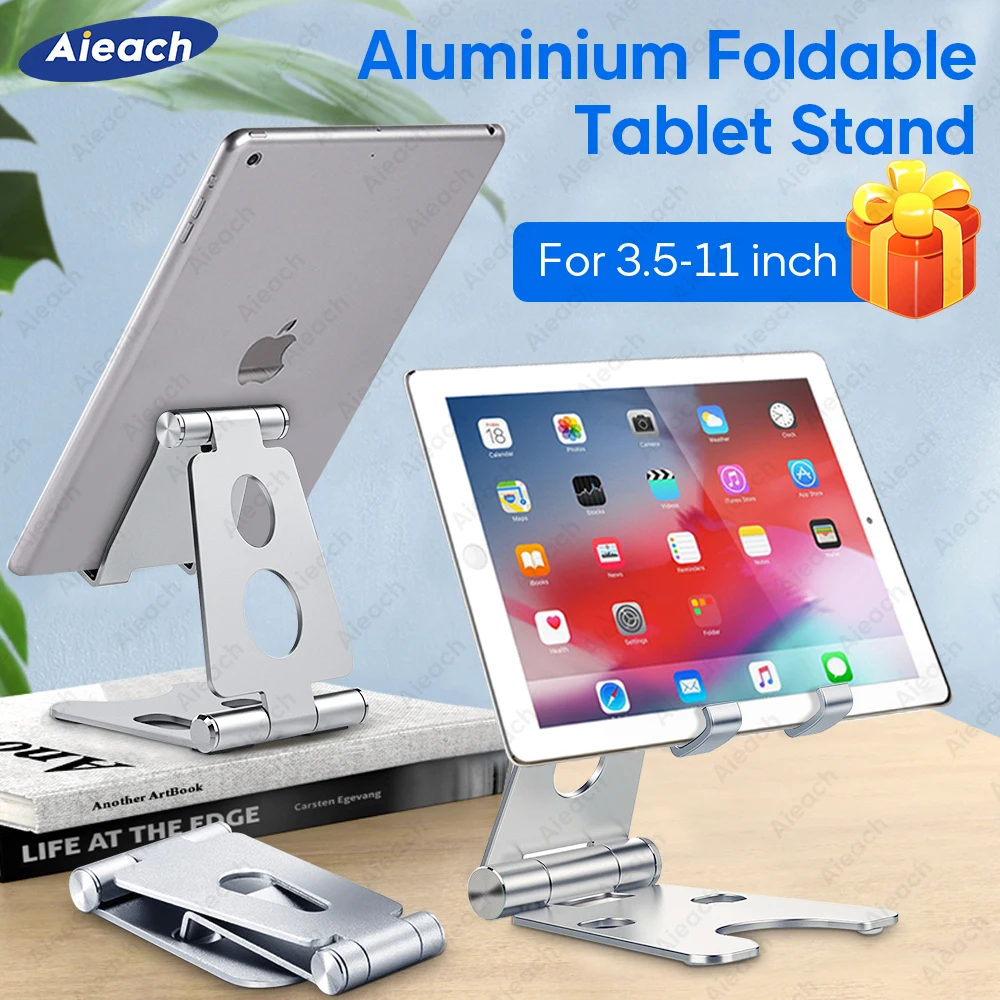 Регулируемая Складная Алюминиевая Подставка для планшета Aieach iPad Pro Air 3 10 2