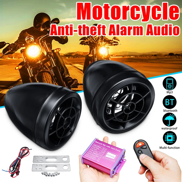 Système d'alarme Anti-vol Bluetooth pour moto, télécommande