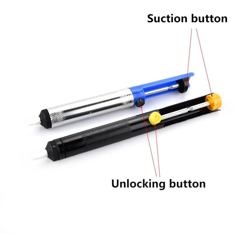 Solder Sucker Pen Desoldering Pump Tool Removal Device Vacuum Soldering Iron Desolder desoldering gun solder sucker suction