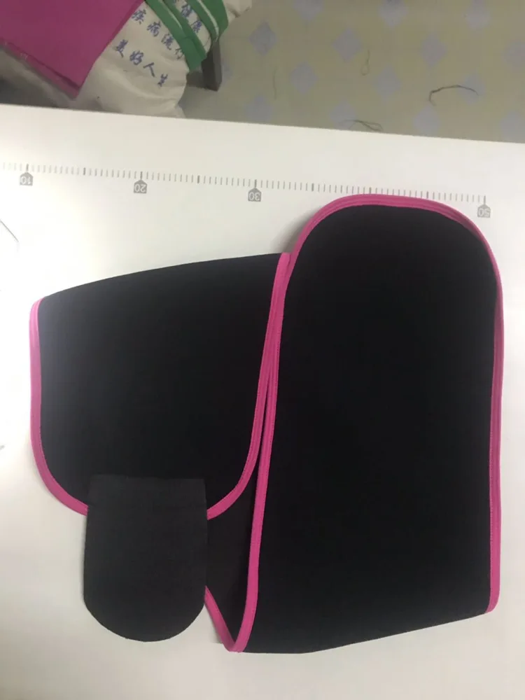 La couleur noire Ceinture amincissante à effet sauna,gaine de taille en