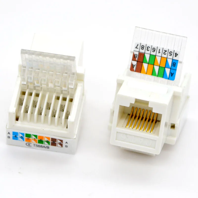 100 pces novo conector de rede rj45 01