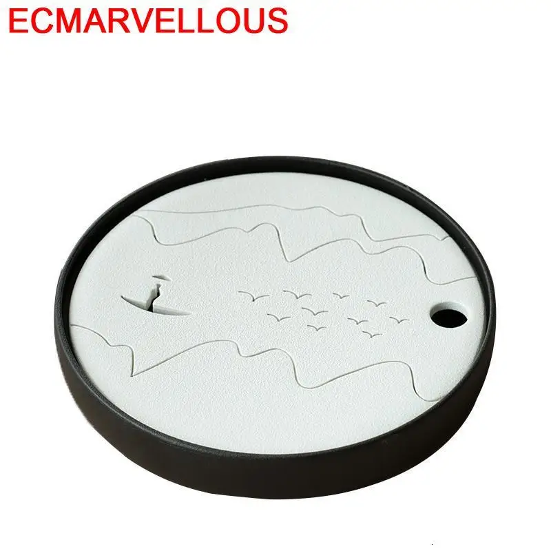 Bandeja Para Servir Board Chinese Sunum Tepsi Te Chino Accessories Set Ceremony Holder Serving Kung Fu Gongfu Tea Tray | Дом и сад