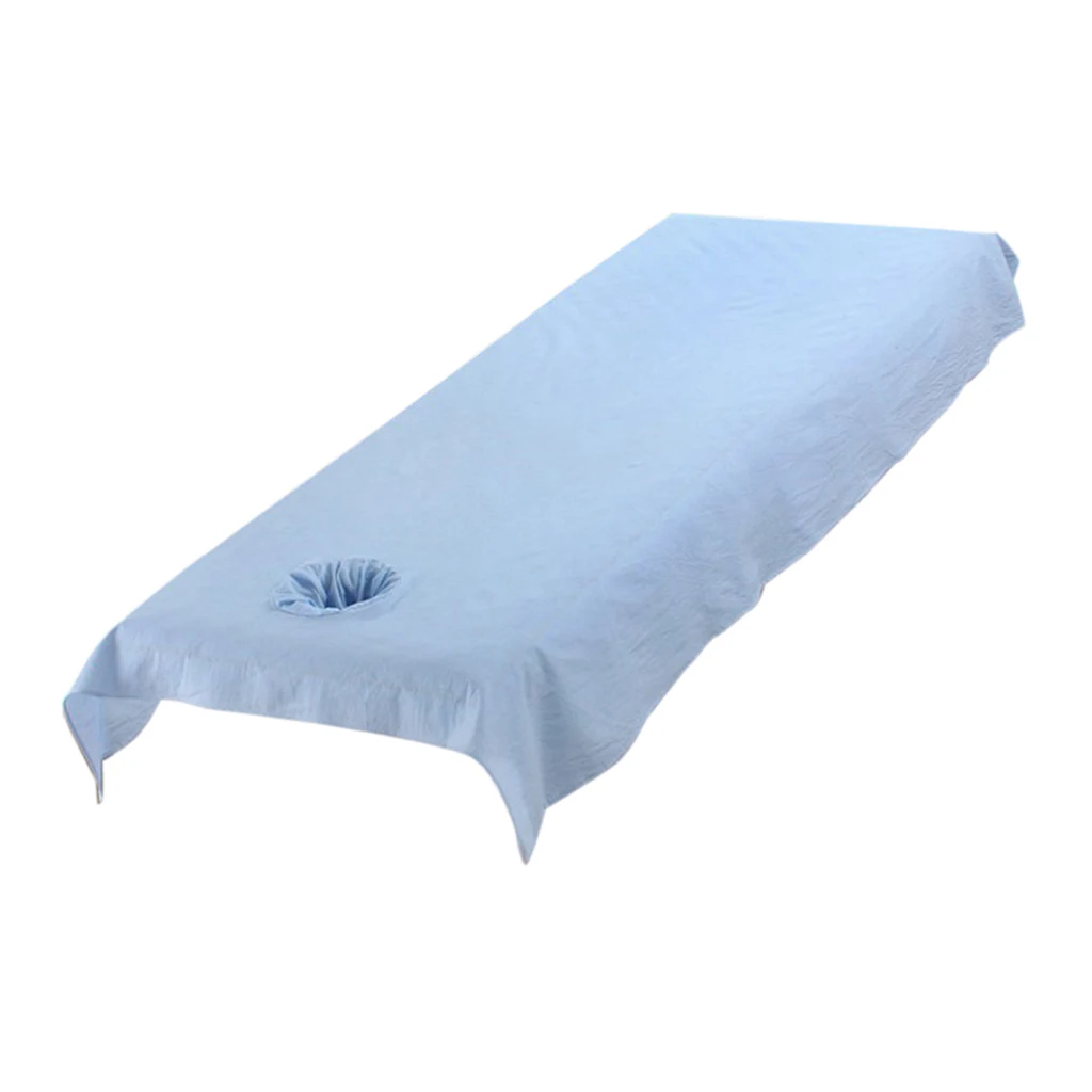 Professional Breathable Washable Cotton Massage Table Bed Fitted Pad Cover Sheet 8 Colors 200x120cm 2