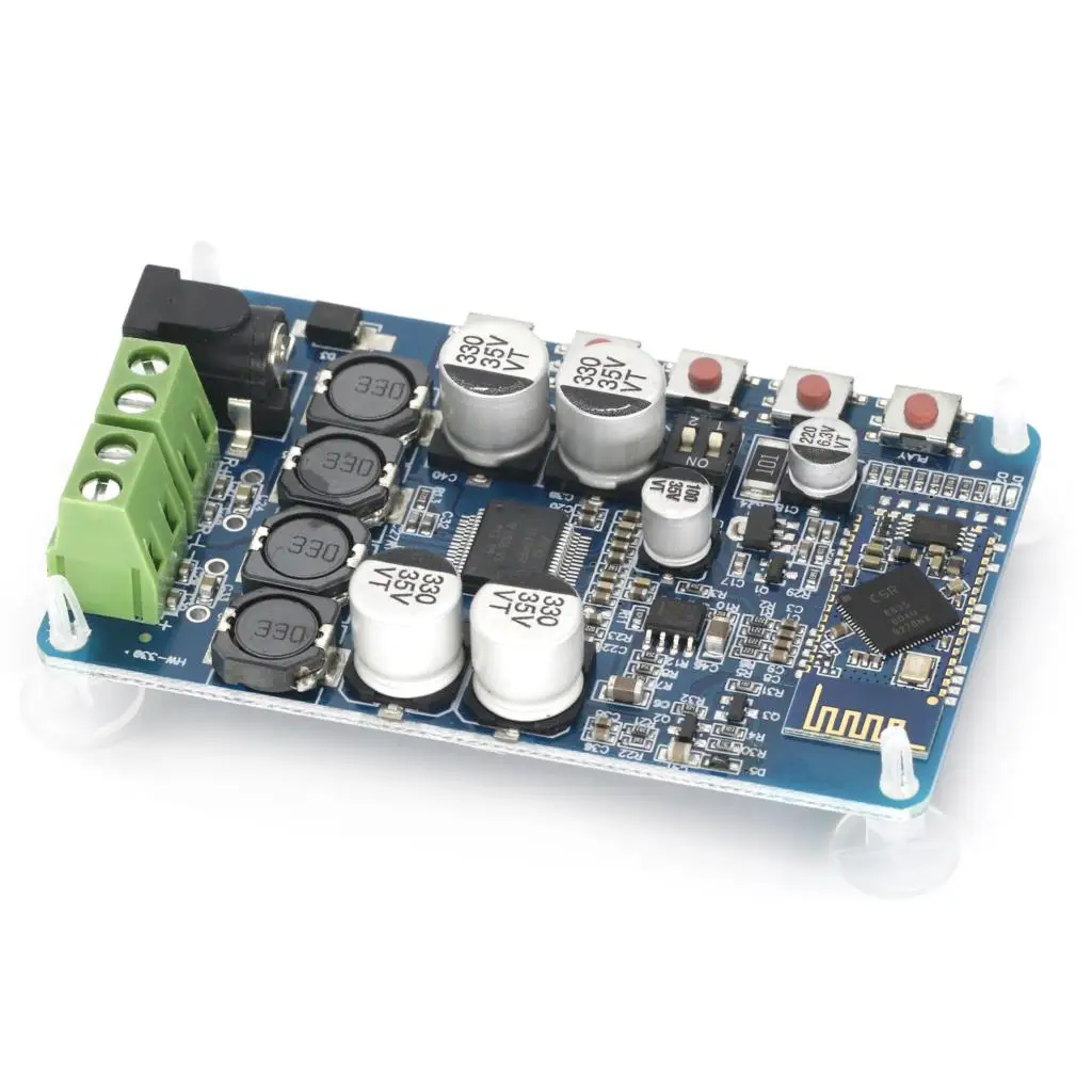 Официальная плата усилителя мощности TDA7492 с Bluetooth чип CSR8635 модуль цифрового CSR4.0 |