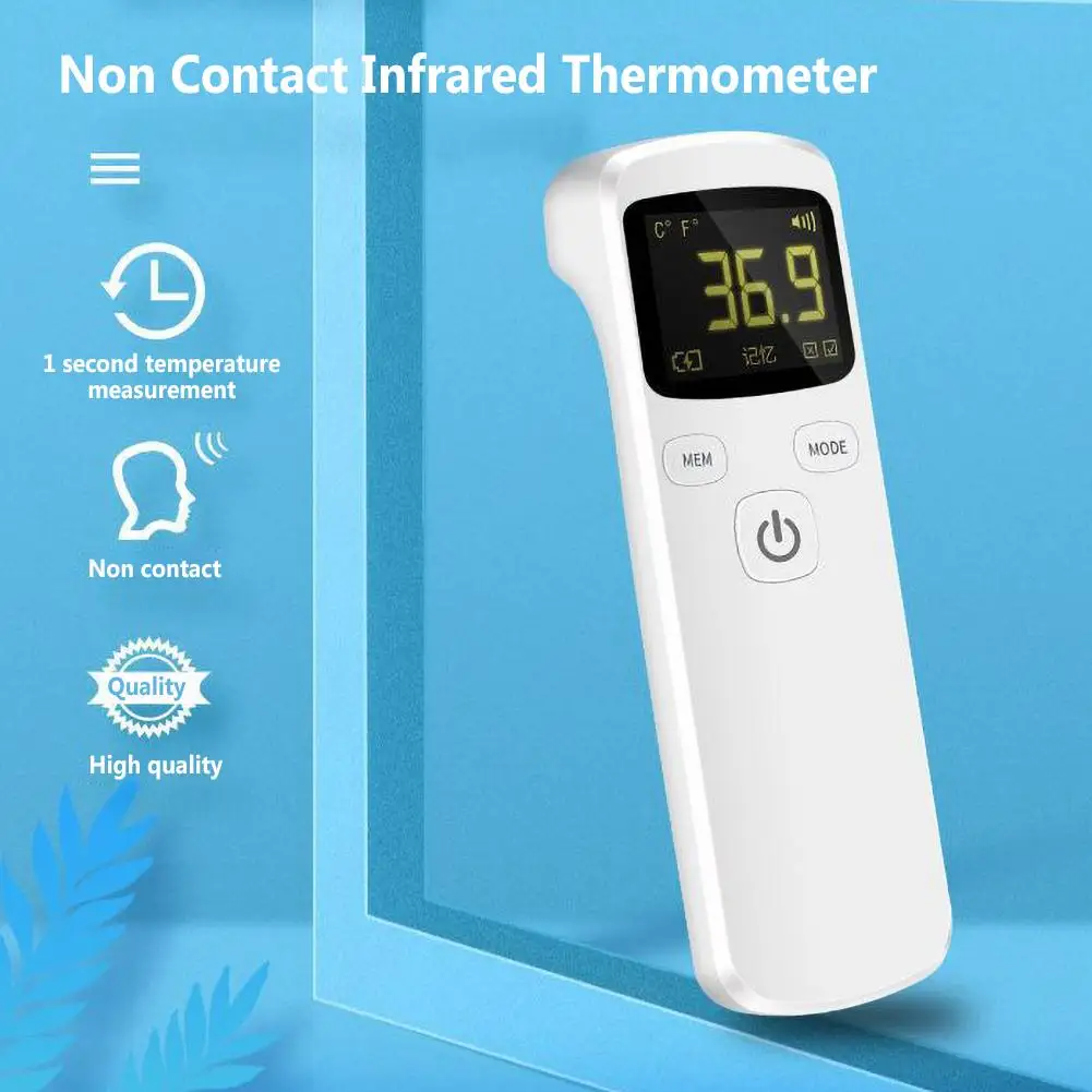

Portable Handheld LCD Digital Infrared Thermometer Forehead Temperature Meter Digital Thermometer for Baby Adult Non-Contact