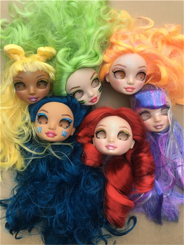 Original Rainbow Doll Accessories Eye Balls Colorful Stands Clothes Sock Shoes Boots Earing Toy Parts my generation doll