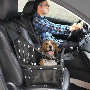 

PVC Pet Car Booster Seat Bag Car Seat Cover Basket Mat Auto Protector Puppy Travel Box Bag Dog Cat Pet Safe Folding