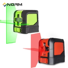 Norm Mini 2 поперечные линии лазерный уровень красный луч или зеленый луч самонивелирующийся лазерный уровень в коробке