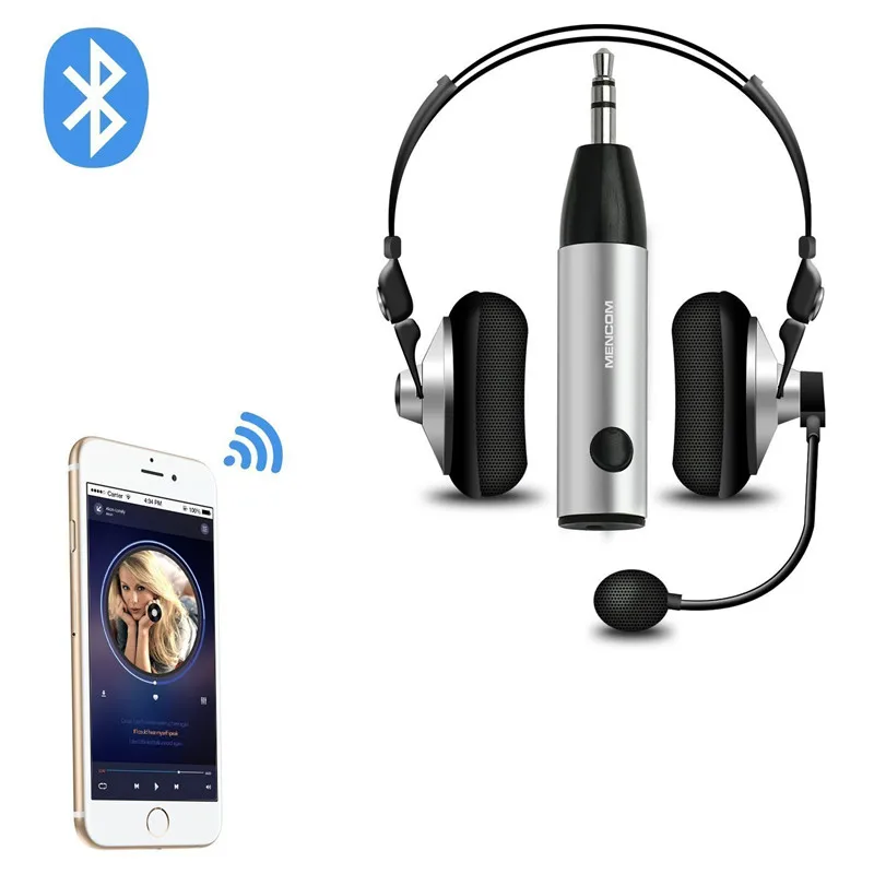Car Wireless Bluetooth Transmitter Receiver Adapter 3 5mm AUX Audio for TV PC Headphone Car Kit Wireless Adapter