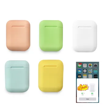 

Original i12 TWS Inpods 12 Wireless Earphones Bluetooth 5.0 Earphone Bass Stereo Headsets Sport Earbuds pk i9s i11 tws i30 i10