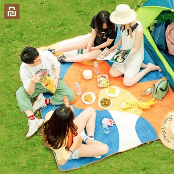 

TFlag ZAOFENG Portable waterproof moistureproof machine washable picnic mat Thickening of three layers, portable acceptance