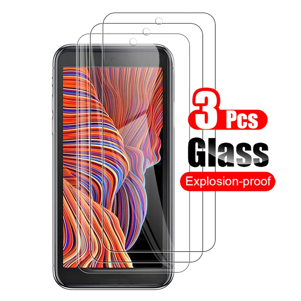 3Pcs For Samsung Galaxy Xcover 5 Tempered Glass Screen Protector for Samsung Galaxy Xcover5 X Cover 5 Pro Protective Glass 9H