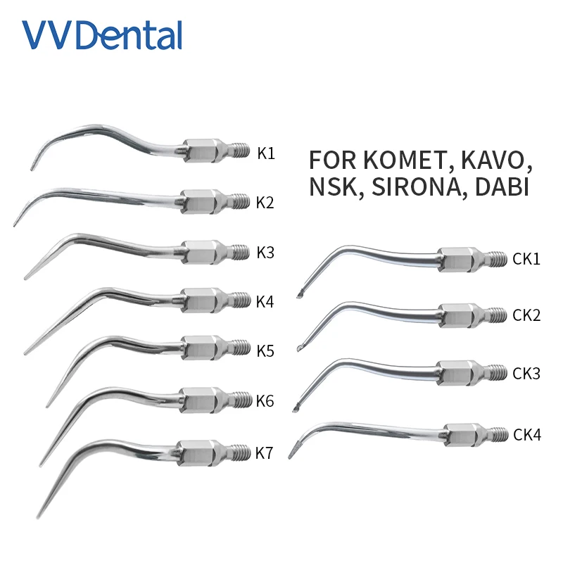Наконечники скалера VVDental K1