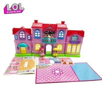 

LOL Surprise Dolls Original Lols Toys Cartoon Figures Villa Dolls Anime Action Model Children Birthday Gifts for Girls