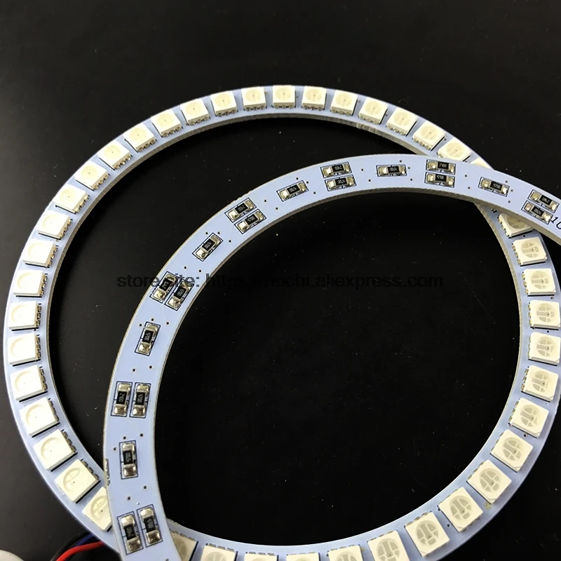 HochiTech отличный RGB многоцветный набор ортопедических колец для стайлинга автомобилей Opel GT Roadster 2007-2010 ангельские глазки wifi Пульт дистанционного управления