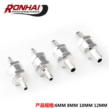 

Car Accessories Fuel Pump Unidirectional Check Valve 6/8/10/12 Aluminium Alloy Unidirectional Valve Car and Boat Hand Oil Pump A