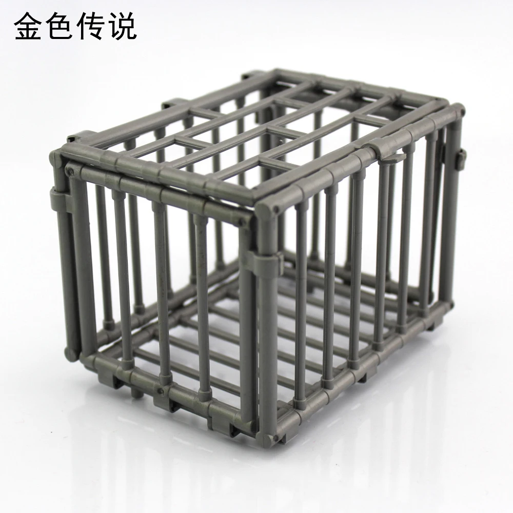

Square grid basket (112*81*78) model hand plastic cage diy miniature creative toolbox