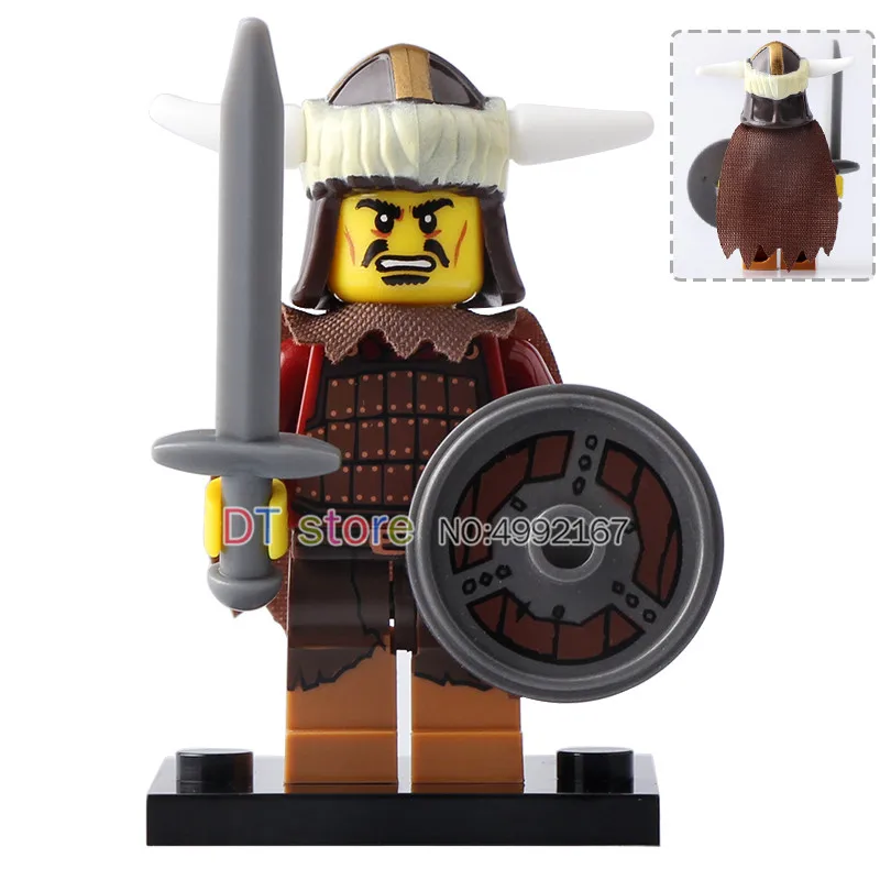 XH638 50pcs 50 шт. сайт Quest ST Seiya Evil Knight Hun Warrior Aborigines кирпичи фигурки строительные блоки игрушки для детей X0163 - Цвет: XH638 50pcs