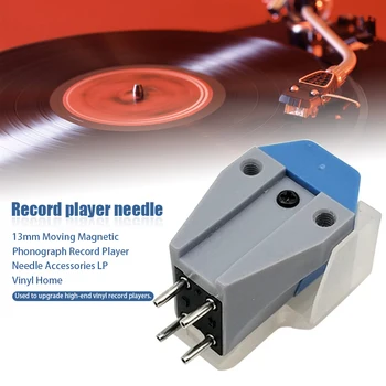 

13mm Moving Magnetic Phonograph Record Player Needle Accessories LP Vinyl Home sing motorized magnetic MM Phono