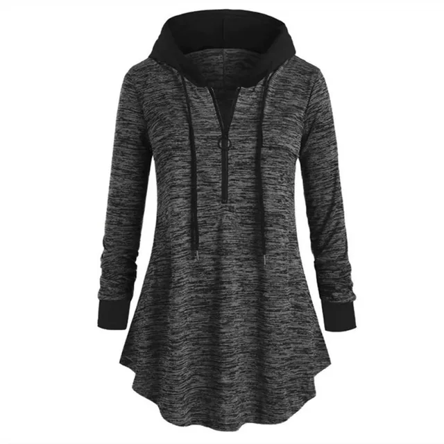 plus size hooded tunics