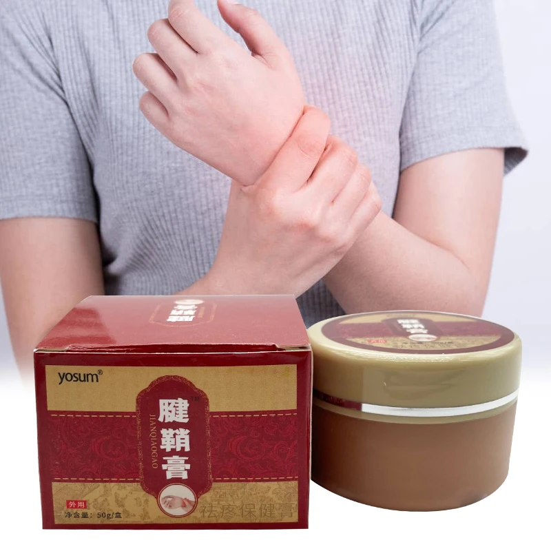 

50g Tendon Sheath Cream Wrist Thumb Finger Tendon Pain Ointment Joints Tenosynovitis Synovial Treatment Plaster