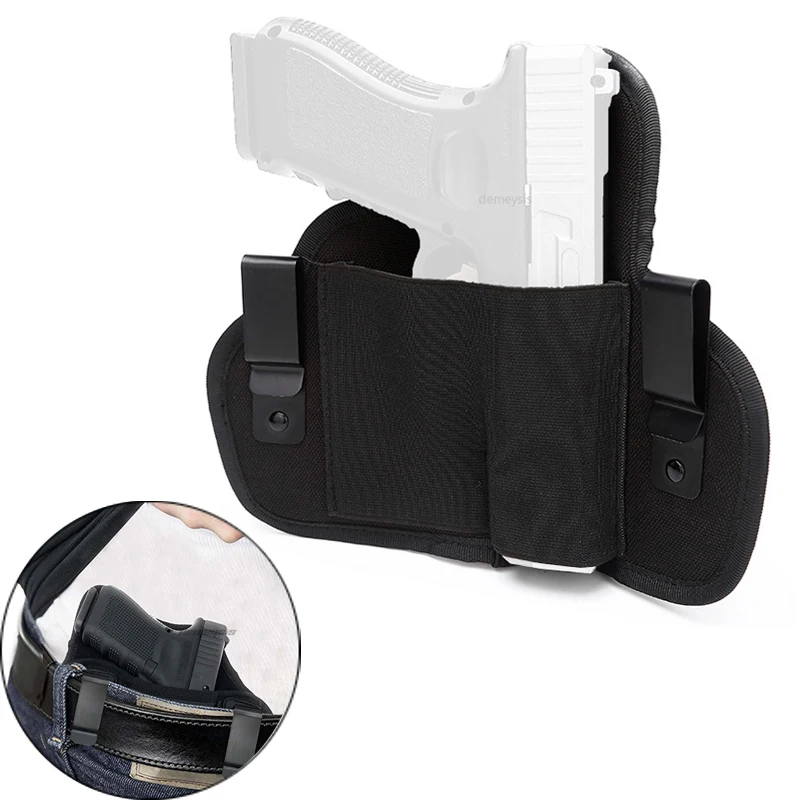 Внутри поясная кобура подходит для M & P Shield 9 мм. 40 45 Авто/Glock 26 27 29 30 33 42 43 пистолет