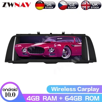 

Android 10 screen Car multimedia Player for BMW 5 Series F10 F11 2010-2012 CIC NBT system radio stereo GPS navigation head unit