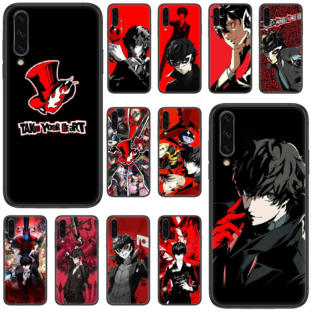 Чехол для телефона persona 5 Take Your Heart Samsung Galaxy A 10 20 3 30 40 50 51 7 70 71 E S 4G 16 17 18 черный чехол с