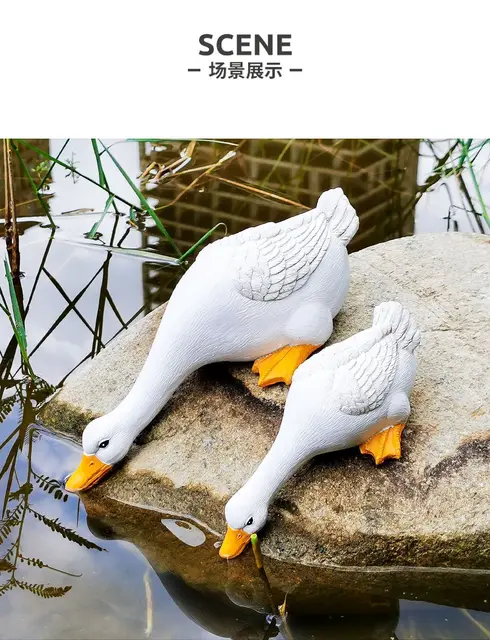 Lovely Duck Figurine Cute Lustige Mittelfinger Ente Statue - 'Duck You'  Skulptur verspielter Kunstharz Dekoartikel für Decor - AliExpress