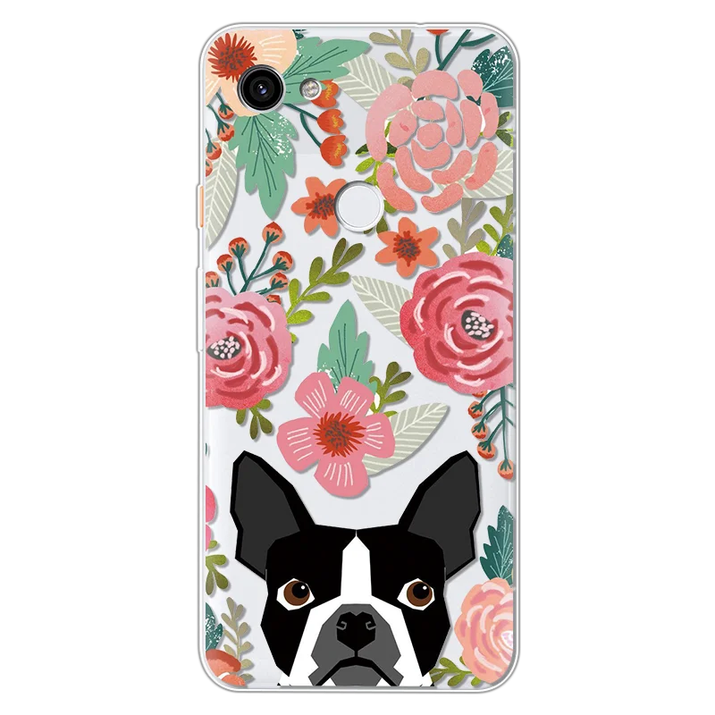 Тонкие мягкие чехлы из ТПУ с мультяшным принтом для Google Pixel 3 2 для Google Pixel 3a XL силиконовый прозрачный Футляр Чехлы для телефона - Цвет: huagou