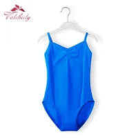 Costume de Ballerine en Coton pour Fille, Justaucorps Bleu, Vêtements de brev 1