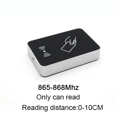 Бесплатное программное обеспечение SDK RFID UHF 860-960 МГц Настольный писатель/считыватель тегов USB ридер моделирование клавиатуры выход для ISO18000-6C EPC Gen2 - Цвет: 902-928MHZ 10CM