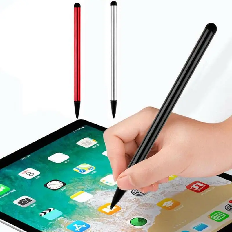 

2pcs Universal Active Stylus Touch Screen Pen For iPad iPhone Samsung Huawei Tablet Capacitance Pencil Capacitive Touch Pen