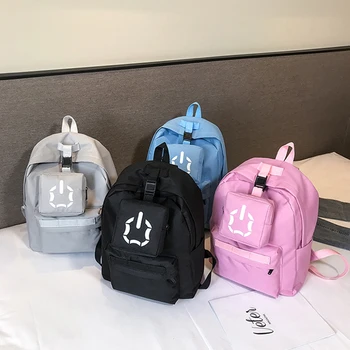 

Korean Style Oxford Backpack For Women Fashion Youth Travel Backpack Leisure School Bag Tote Shoulder Bag Knapsack