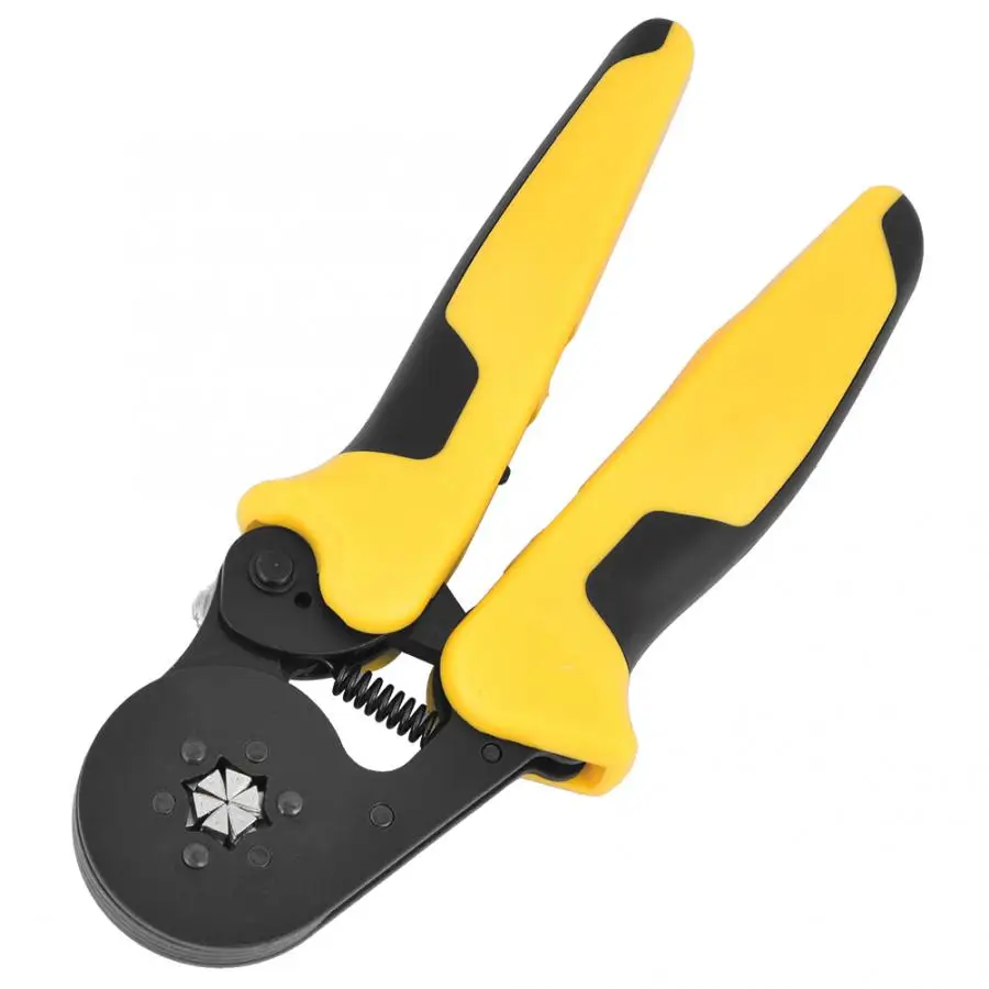 

Crimping Tool VSC9 10-6A Crimper Pliers Hexagon 0.08-10mm2 Crimping Tool for Tube Type Terminal Adaptive Crimping Pliers