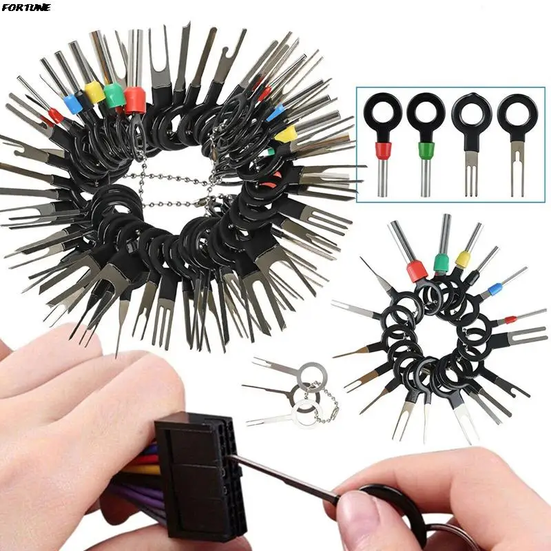 Car Terminal Removal Tools Set Automotive Electrical Wiring Crimping