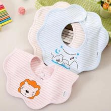 Детские нагрудники бандана детские милые цветочные Стильные Детские Водонепроницаемые грязные нагрудники 360 ° Восьмиугольные Мультяшные детские слюнявчики