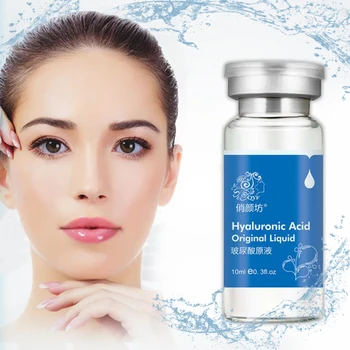 Vitamine C acide hyaluronique liquide hydratant blanchissant réparation de la peau escargot cristal blanc collagène cosmétiques pour les soins de la peau du visage