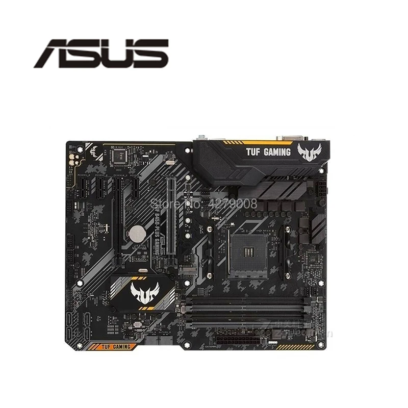 Для ASUS TUF B450-PLUS игровой оригинальный гнездо материнской платы AM4 DDR4 B450 рабочего