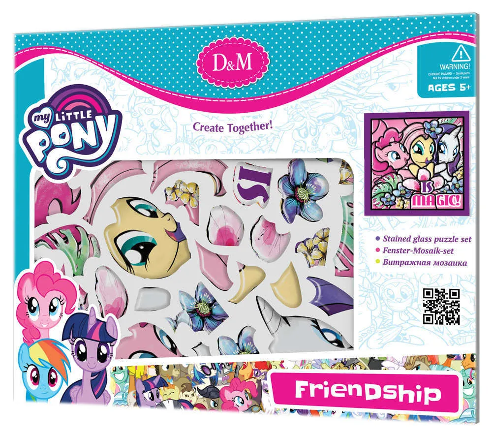 Витражная мозаика My Little Pony Docha&Mama