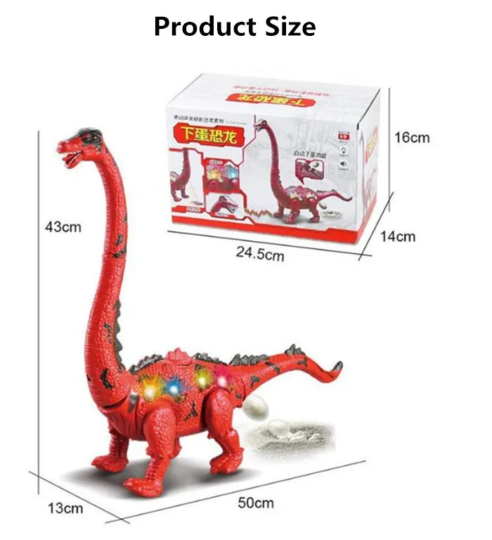 Ходячий динозавр игрушка с огнями и звуками Электрический Дракон несущий яйца проекция ходячий динозавр модель игрушка детский подарок
