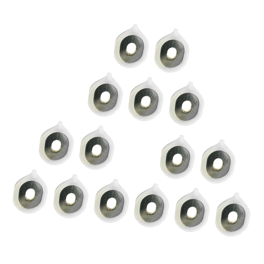 15 Pieces Baritone Horn Piston Spring Holder Pieces Music Accs Set 21.5x17mm