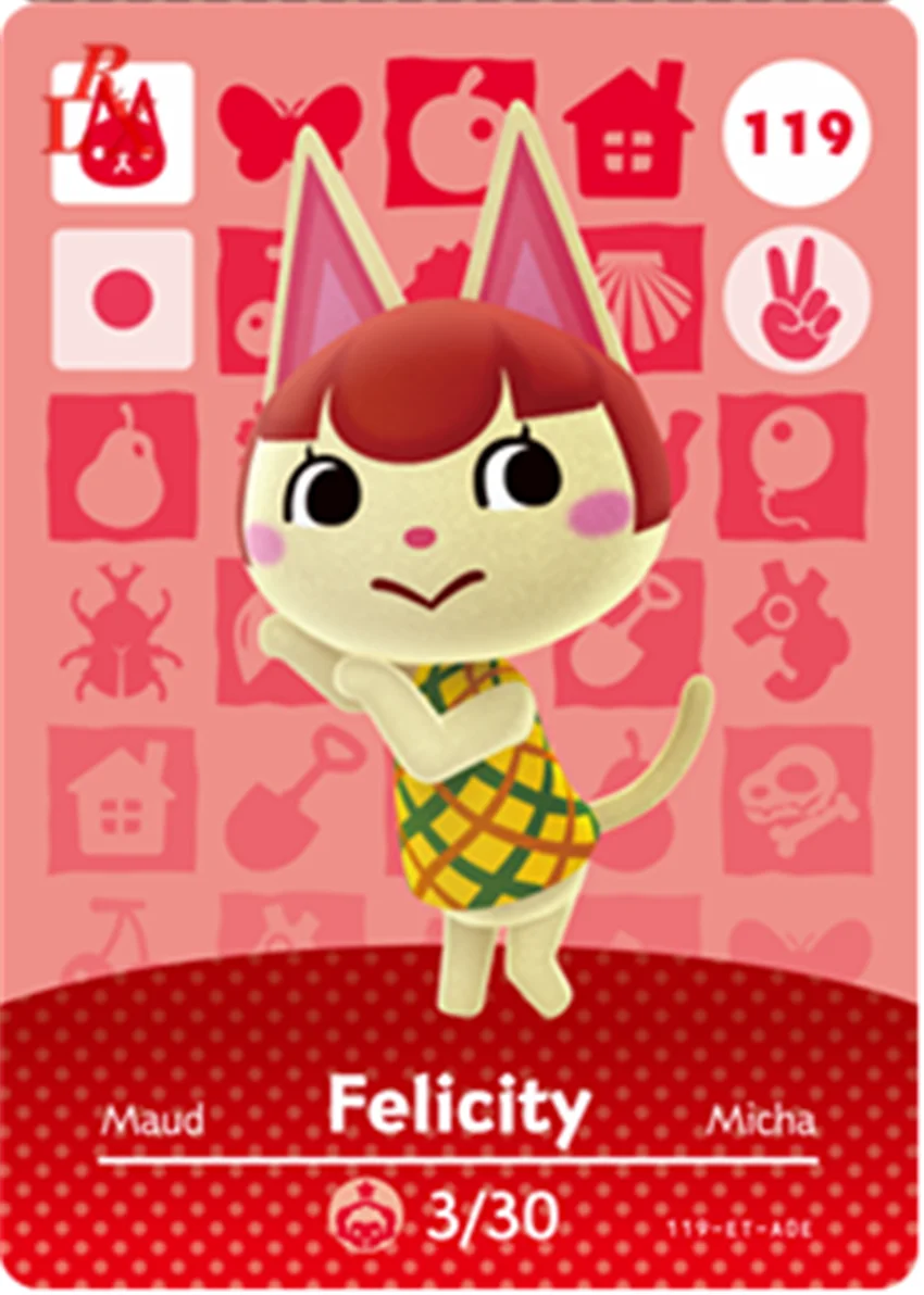 Animal Crossing popularity Villager Cherry Felicity Tom Olivia Filbert NFC  Game Card New Horizons For Amiibo Card NS Switch WiiU - AliExpress Security  & Protection