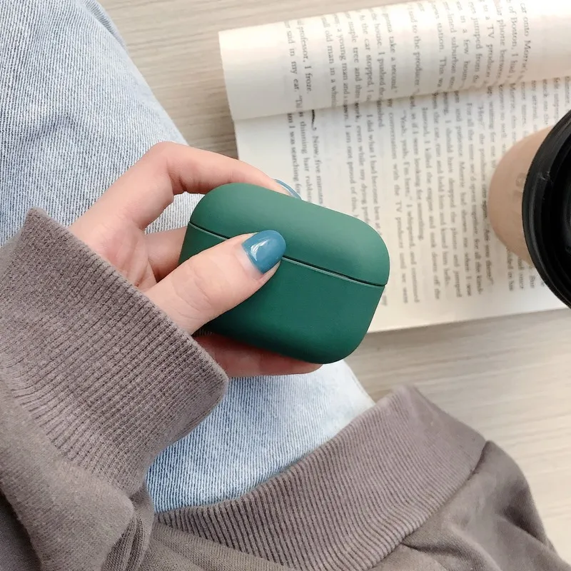 Оригинальный чехол для Apple Airpods Pro беспроводных Bluetooth наушников Футляр
