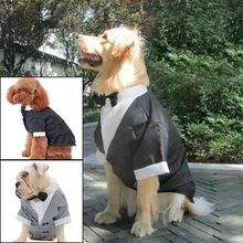 Одежда для джентльменов, модная одежда для собак, костюм для щенков, смокинг, Свадебный костюм для больших, средних и маленьких, Прямая поставка, новинка#45