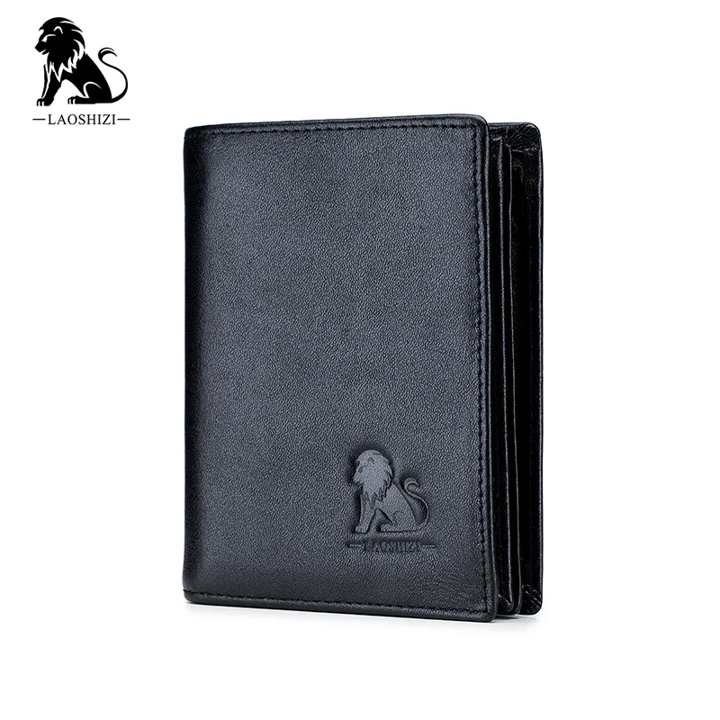 

New Designer's Vintage Cowhide Men's Wallet Genuine Leather Male Purse Custom Dollar Price Coin Card Holder Short Carteira