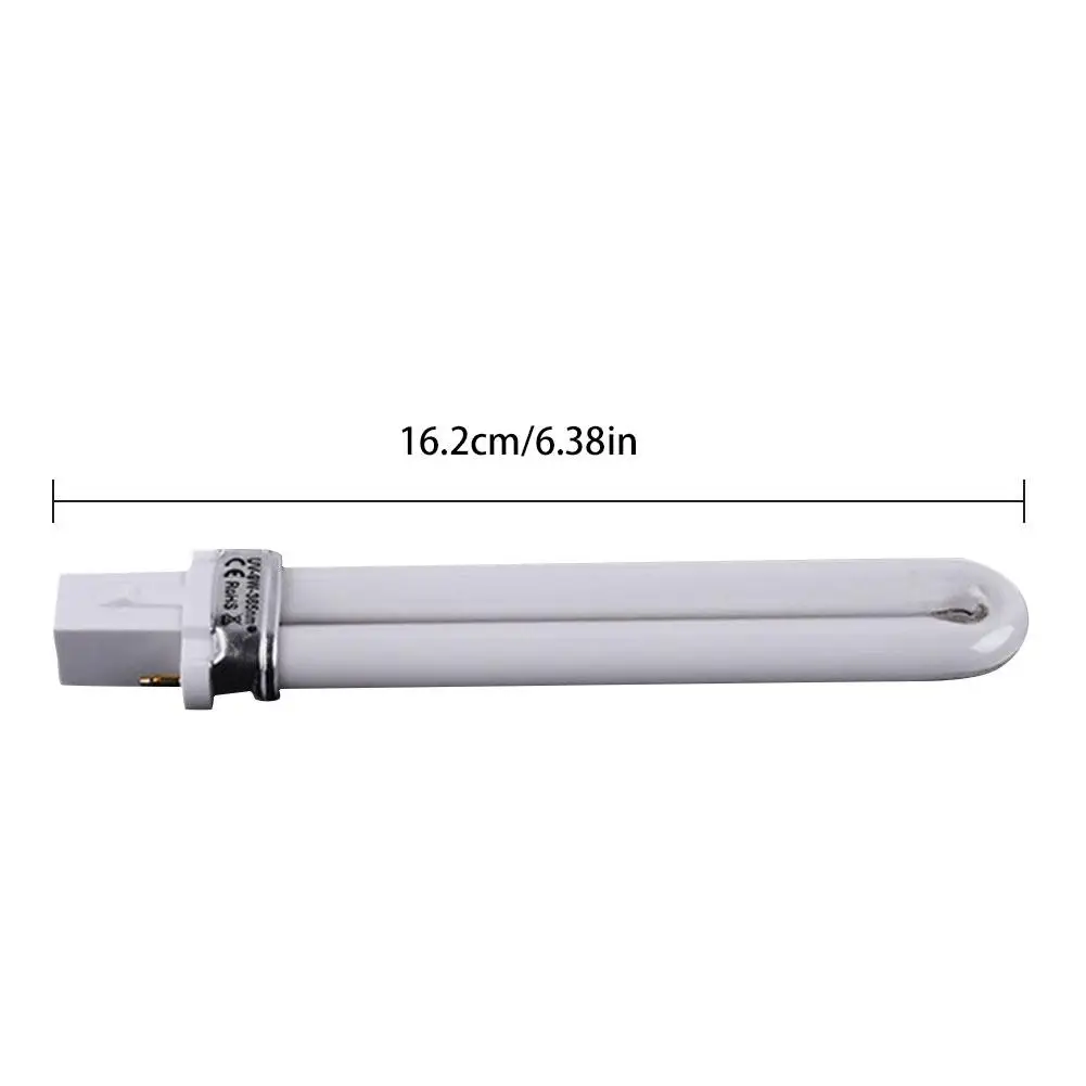 1/4pcs 9W Nail Dryer Lamp Tube UV Lamp U-shaped Bulbs for Nail Dryer Electronic Machine Replacement Manicure Art Tool uv lamp tube