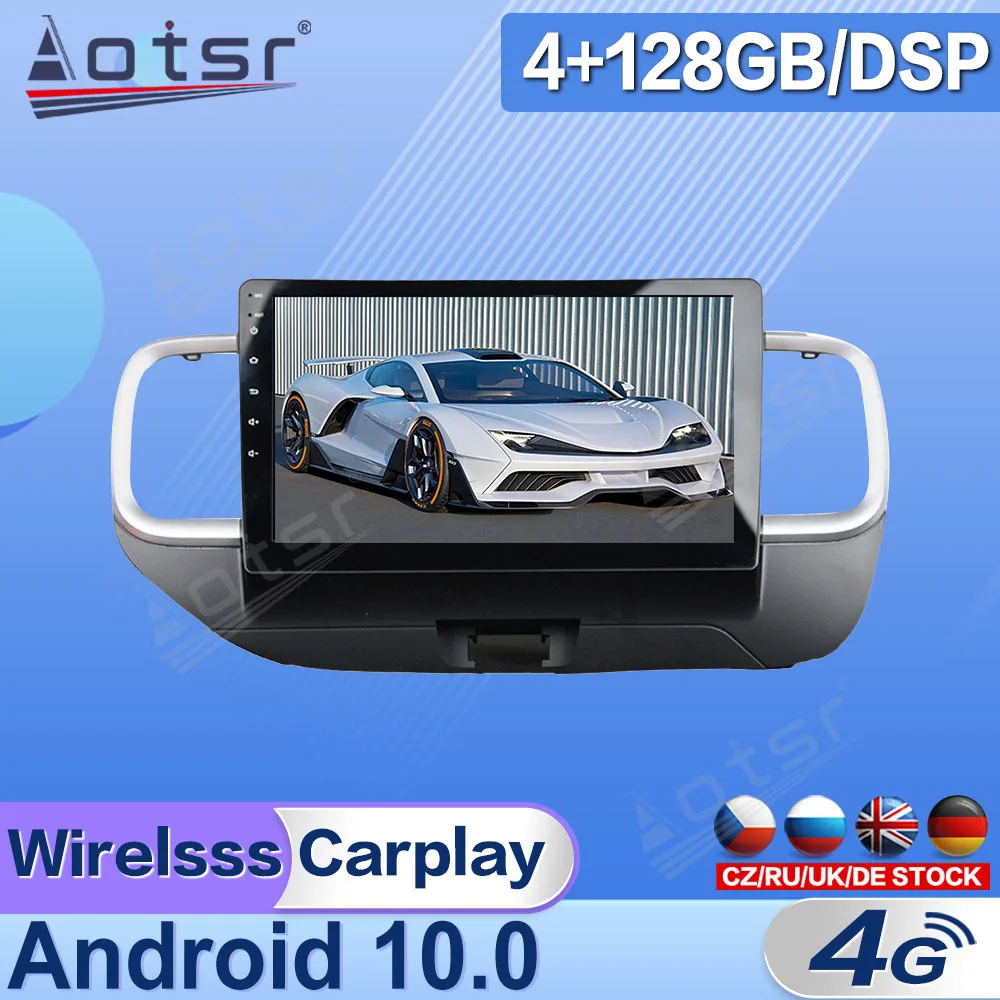 

6+128G Autoradio Android 10 For Hyundai Venue 2019 2020 Car Radio Multimedia IPS Screen Navi GPS 2 Din Stereo Receiver Head Unit