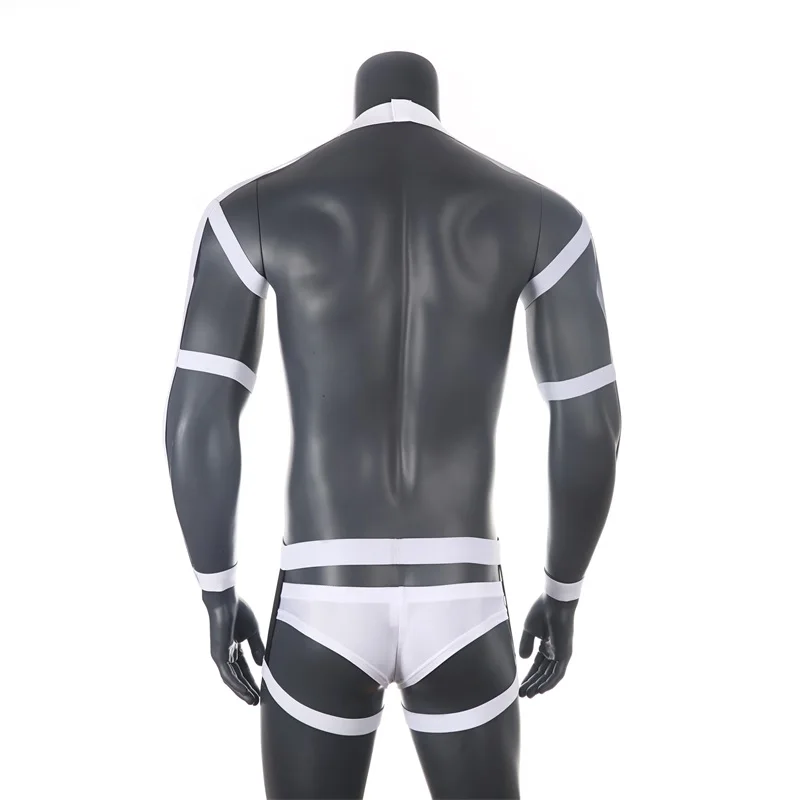 CLEVER-MENMODE Sexy Body Harness Elastic Bondage Set Underwear Men Chest Shoulder Costume Fetish Lingerie Strap Thong Hombre Stage Wear -Zentai shop online Hc718892a697a4ecf8bda2111bc31c132T.jpg