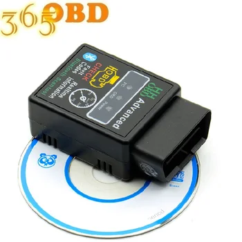 

ELM 327 HHOBD OBD2 V1.5 25k80 Car Diagnostic tool Scanner ELM327 Bluetooth Interface Support All OBDII OBD Protocols